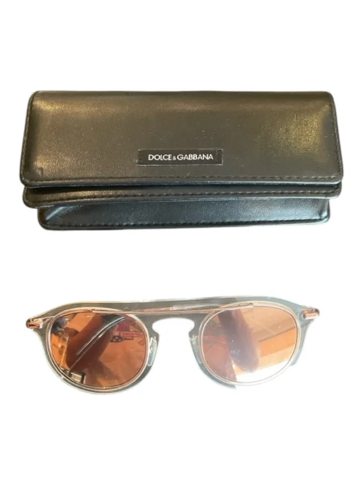 Dolce & Gabbana Clear Plastic Men's Sunglasses