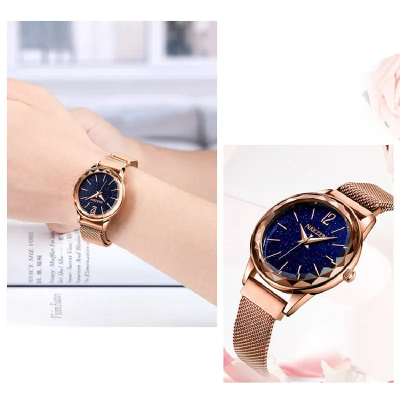 Dreamy Starry Dial Women's Watch