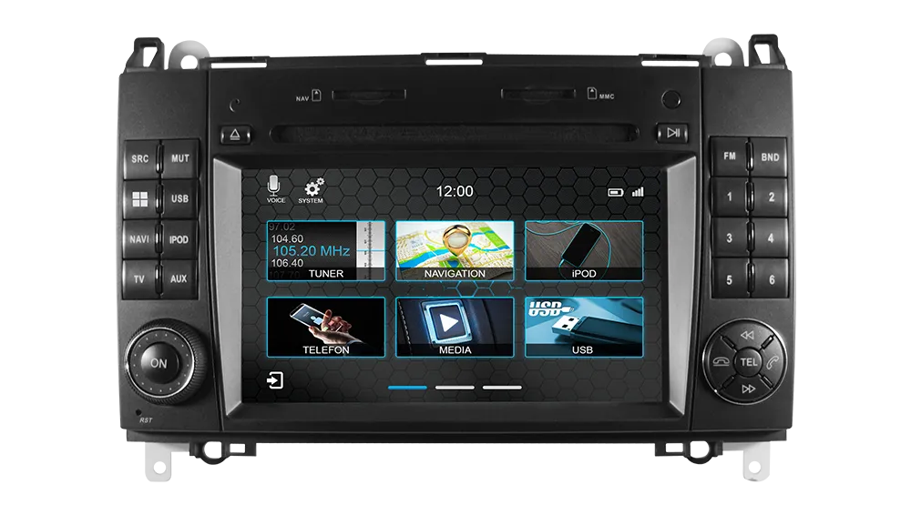 Dynavin N7 Pro Radio Navigation Dodge Sprinter (06-15) 7" Touchscreen Android Auto / Apple Carplay