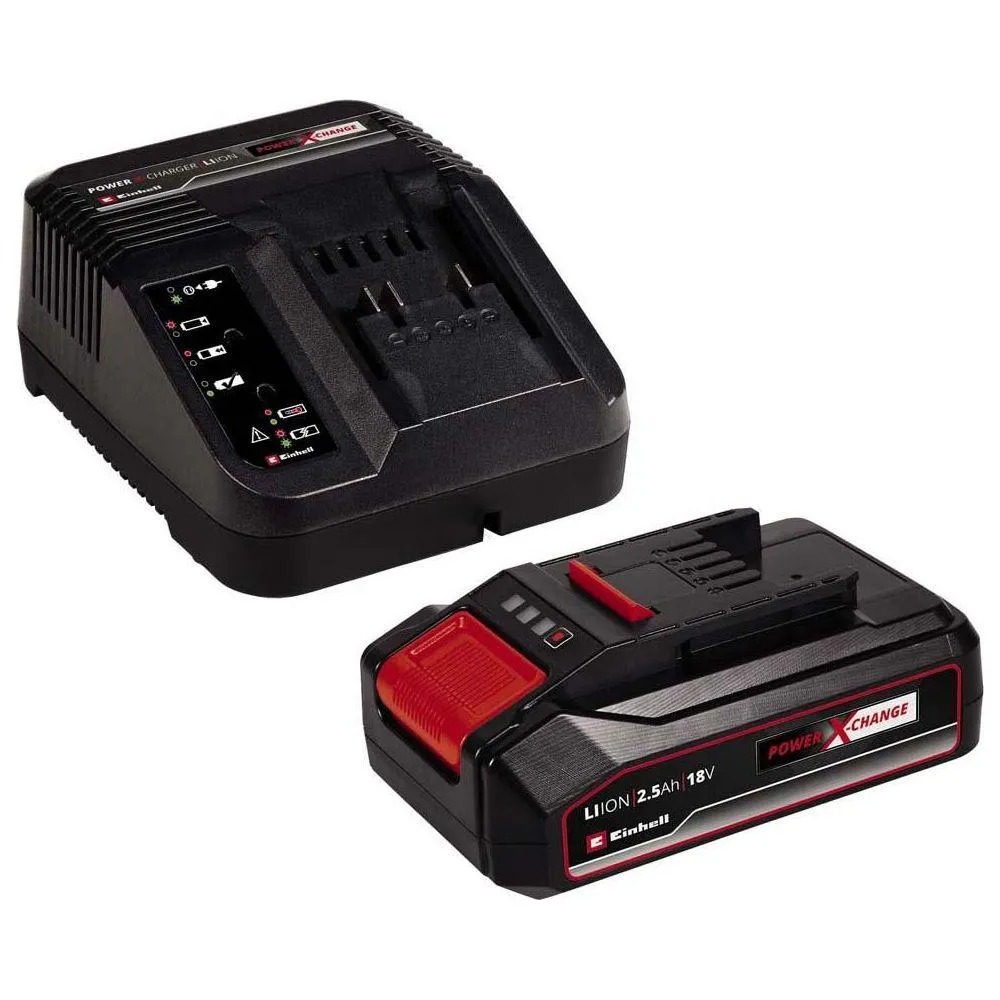 Einhell Power X-Change 18V 2.5Ah Rechargeable Battery & Charger Kit