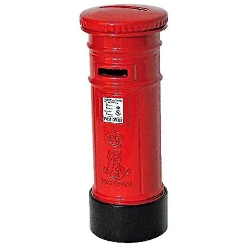 Elgate Post Box Large Die Cast Money Box