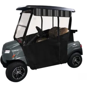 Enclosure Track Style Black Club Car