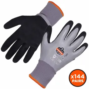 Ergodyne 17933 7501-CASE M Gray Coated Waterproof Winter Gloves 144-Pair