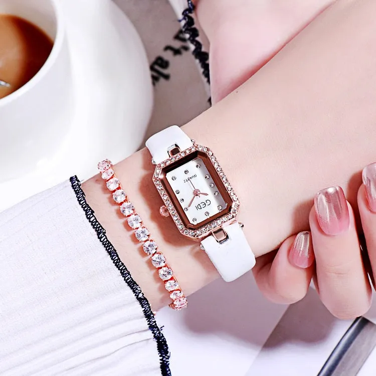 Exquisite Diamond Retro Women's Watch