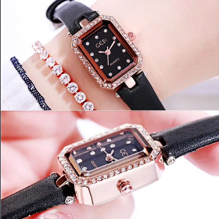 Exquisite Diamond Retro Women's Watch