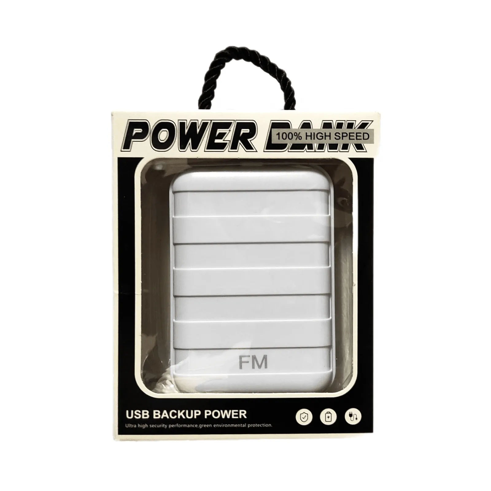 Fast Charge USB Power Supply Power Bank - 10000mAh