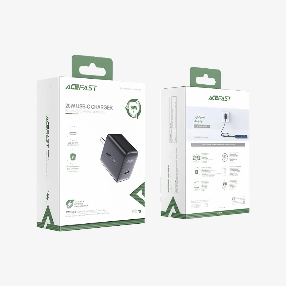 Fast Charge Wall Charger A3 20W