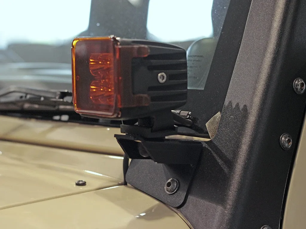 Front Runner JEEP WRANGLER JK/JKU WINDSHIELD SPOT LIGHT BRACKETS