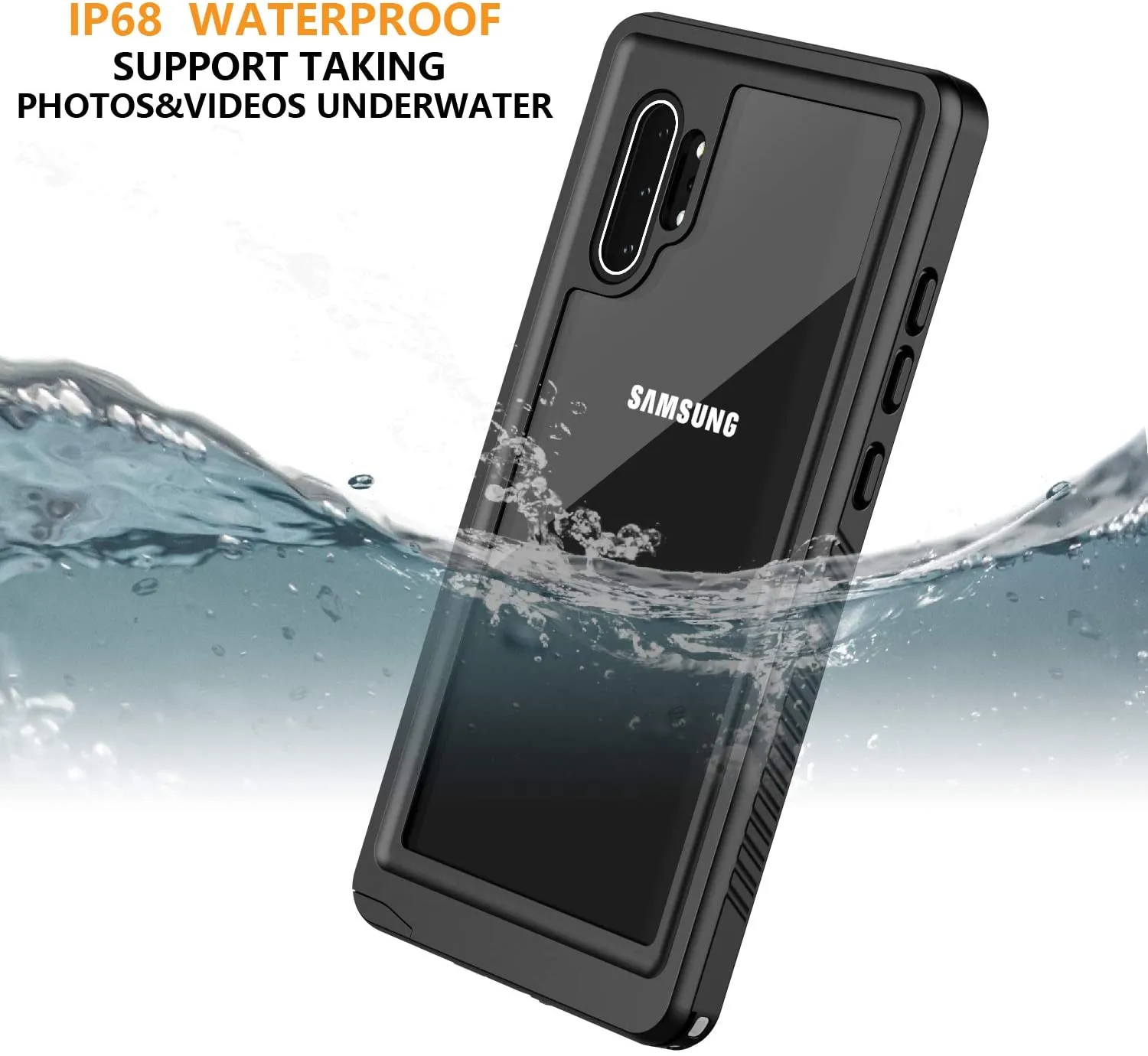 Galaxy Note 10  Waterproof Case Note 10 Plus Waterproof Case