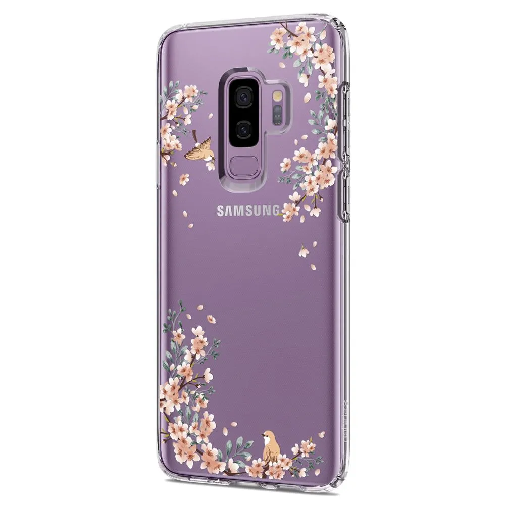 Galaxy S9 Plus Case Liquid Crystal Blossom