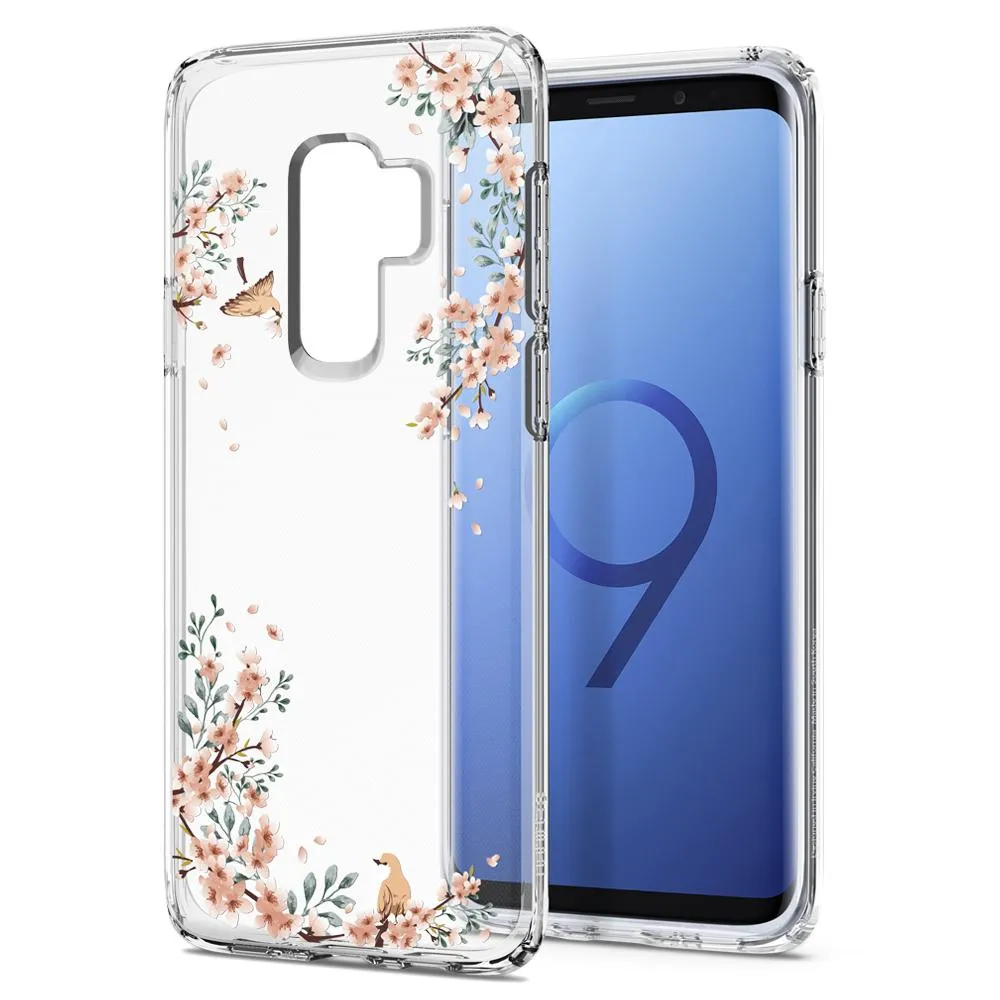 Galaxy S9 Plus Case Liquid Crystal Blossom