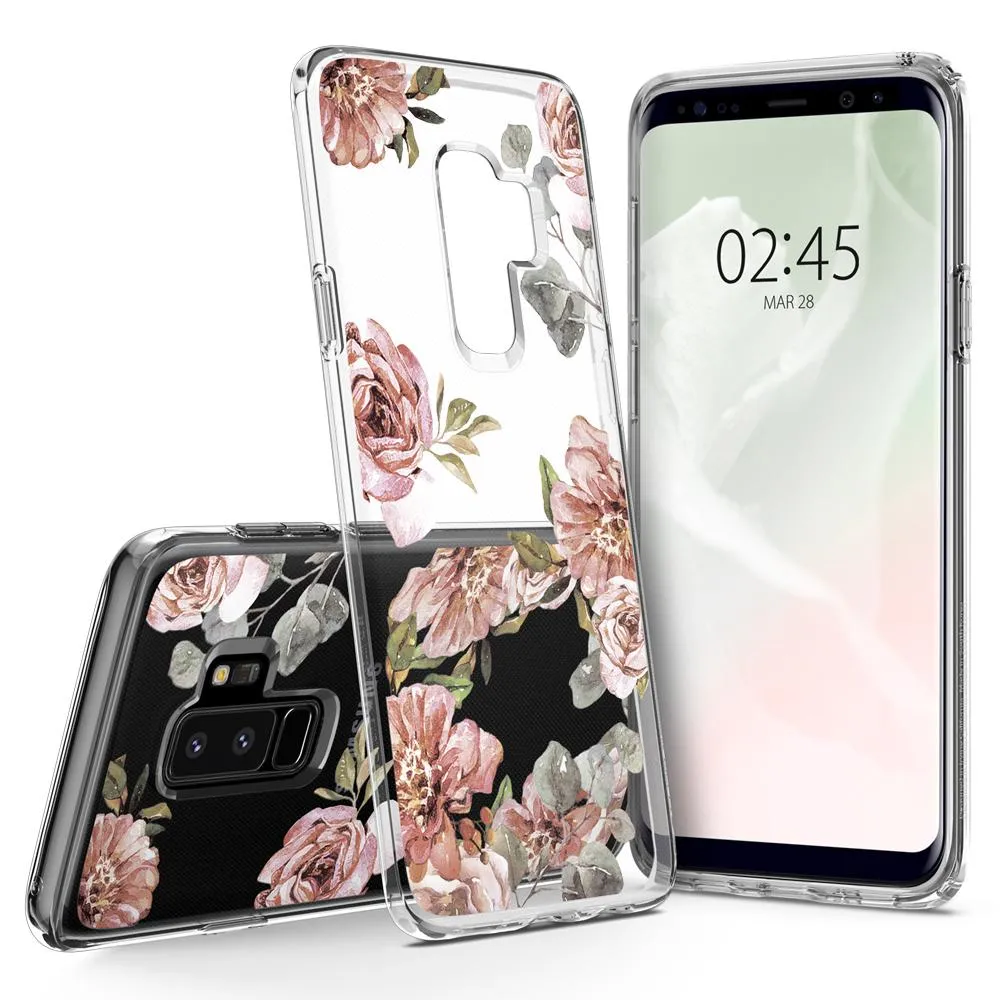 Galaxy S9 Plus Case Liquid Crystal Blossom