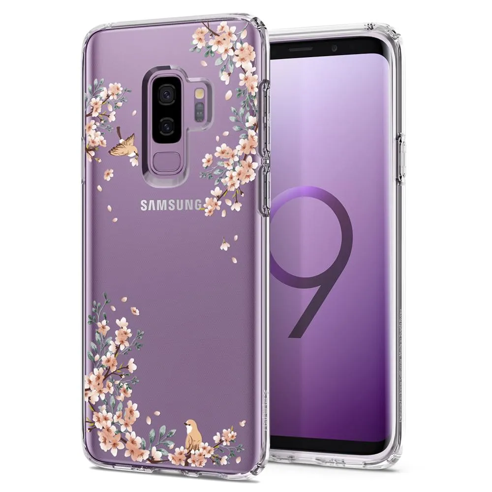 Galaxy S9 Plus Case Liquid Crystal Blossom