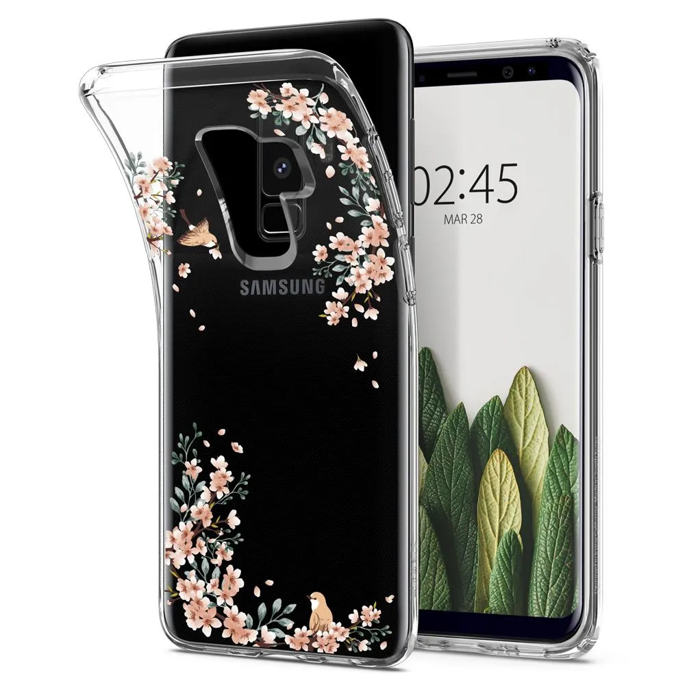 Galaxy S9 Plus Case Liquid Crystal Blossom