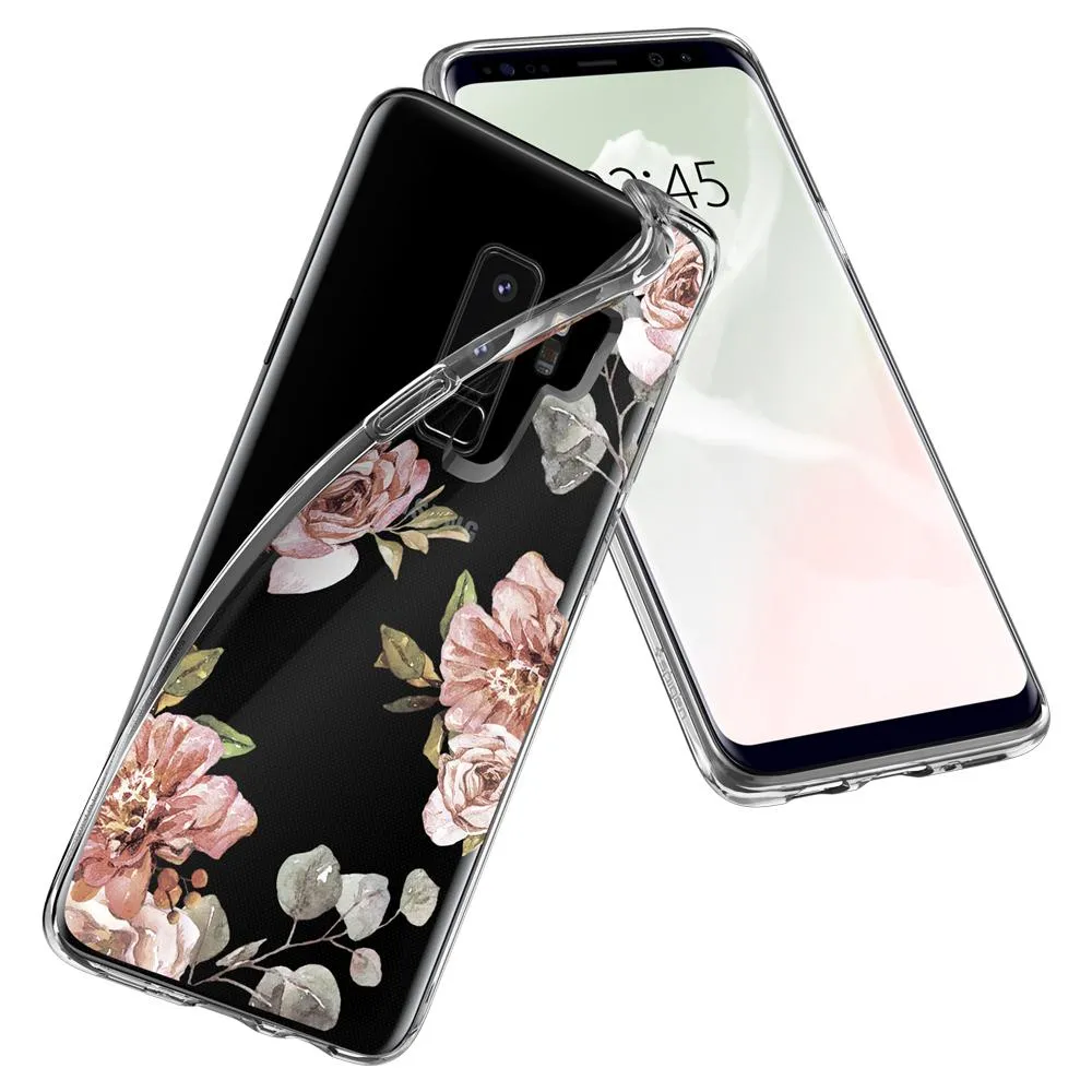 Galaxy S9 Plus Case Liquid Crystal Blossom