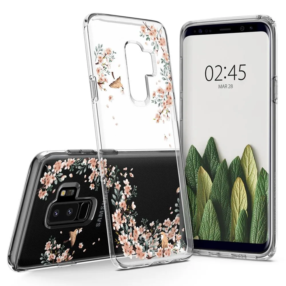 Galaxy S9 Plus Case Liquid Crystal Blossom