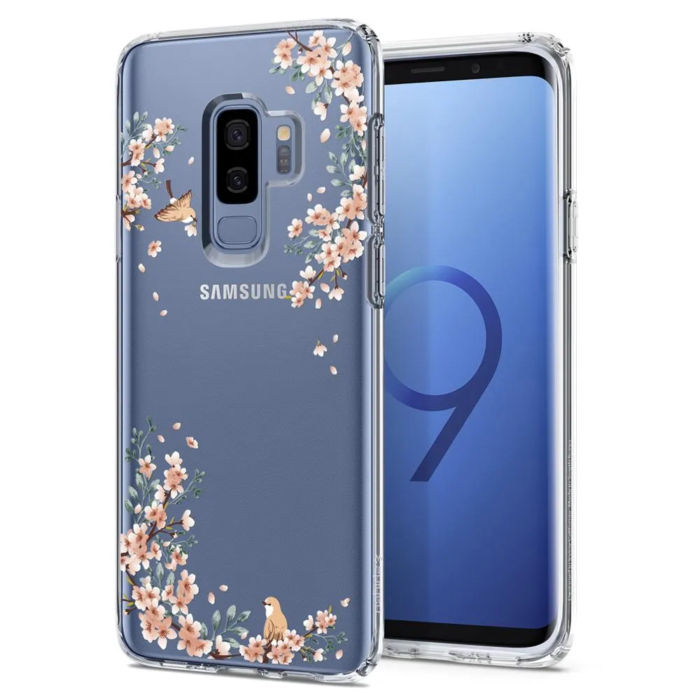 Galaxy S9 Plus Case Liquid Crystal Blossom