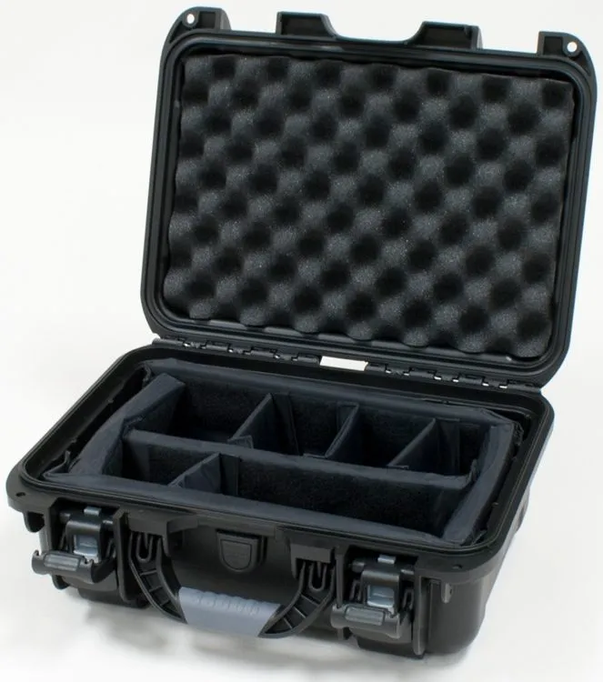 Gator GU-1309-06-WPDV Titan Series Waterproof Utility Case w/ Divider System - 13.8 x 9.3 x 6.2"