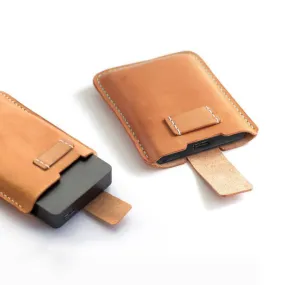 Genuine Leather Hard Disk Case - HDD Case