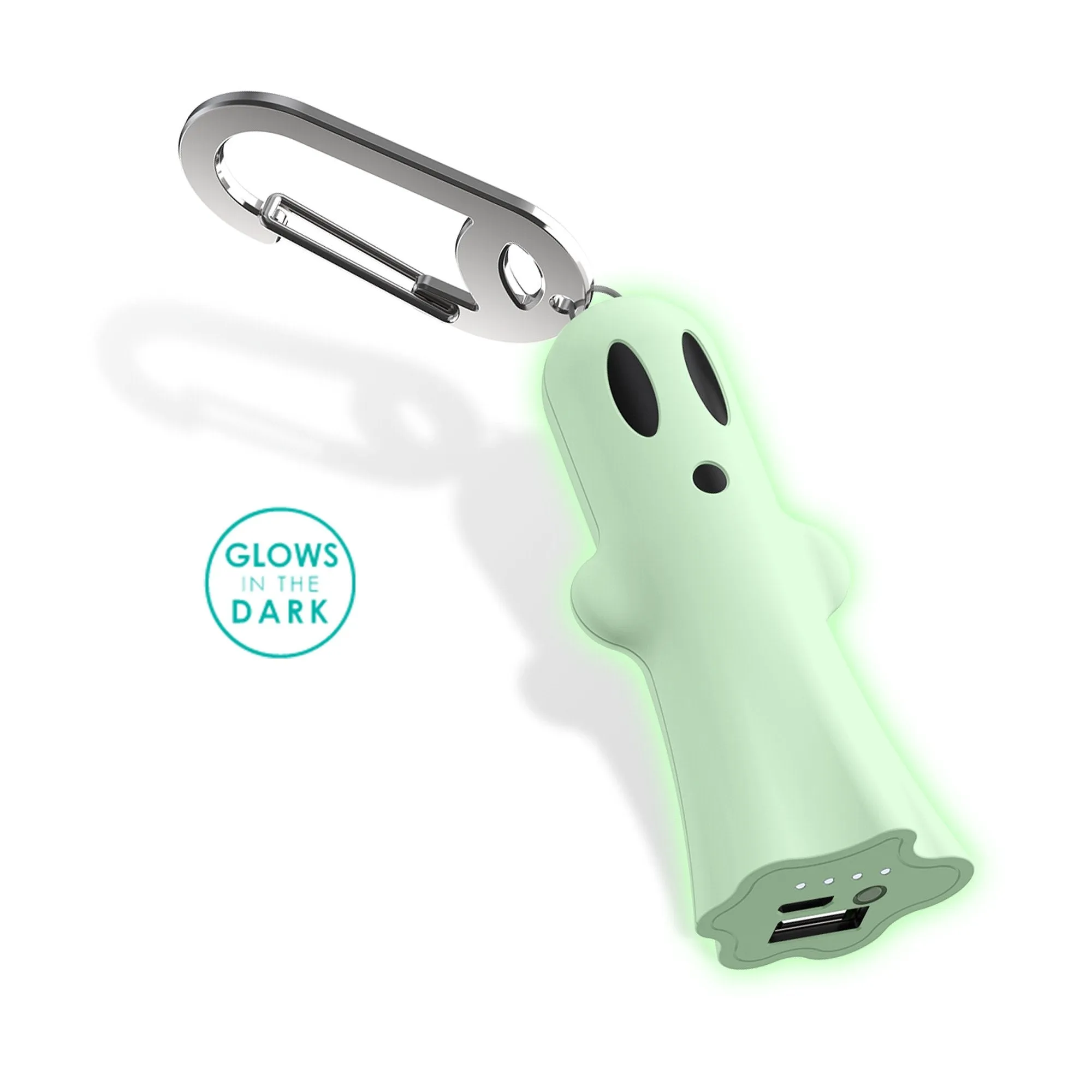 Ghost Glow-In-The-Dark Buqu Power Bank