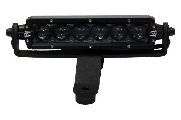 Go Rhino Windshield Cowl Mount Jeep Wrangler (18-21) - Dual 6" Single Row LED Bar