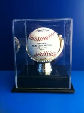 Golden Glove Ball Case - Single - Sports Memoriablia Display Case.