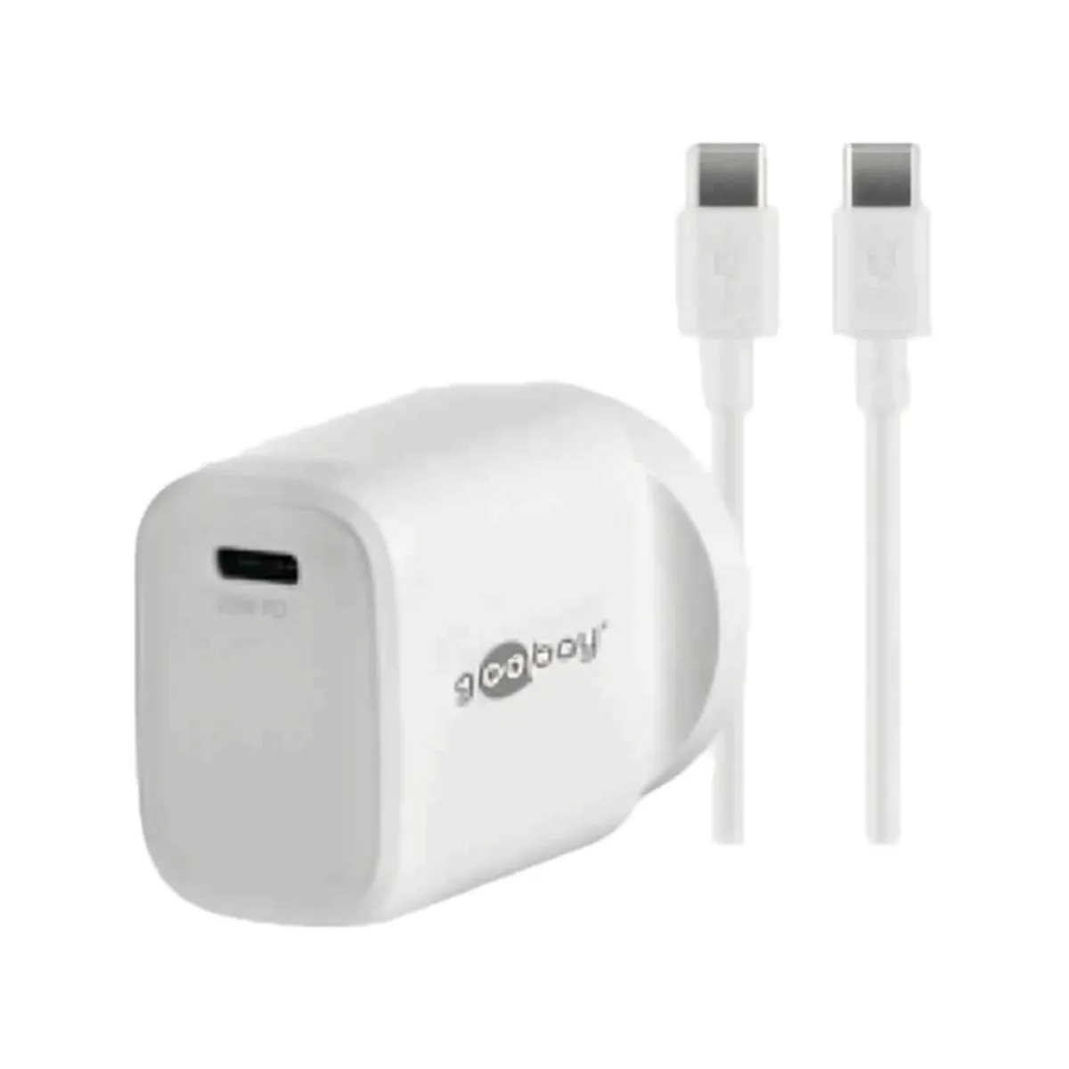 Goobay Wall Charger ANZ 20W USB-C PD   USB-C to USB-C - W