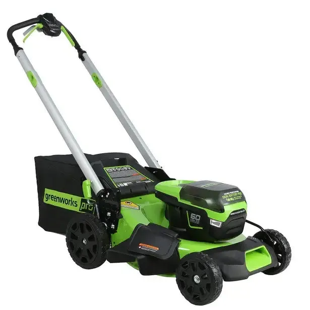 Greenworks 60v 21" (510mm) 6.0ah Battery Self Propelled Lawn Mower Kit