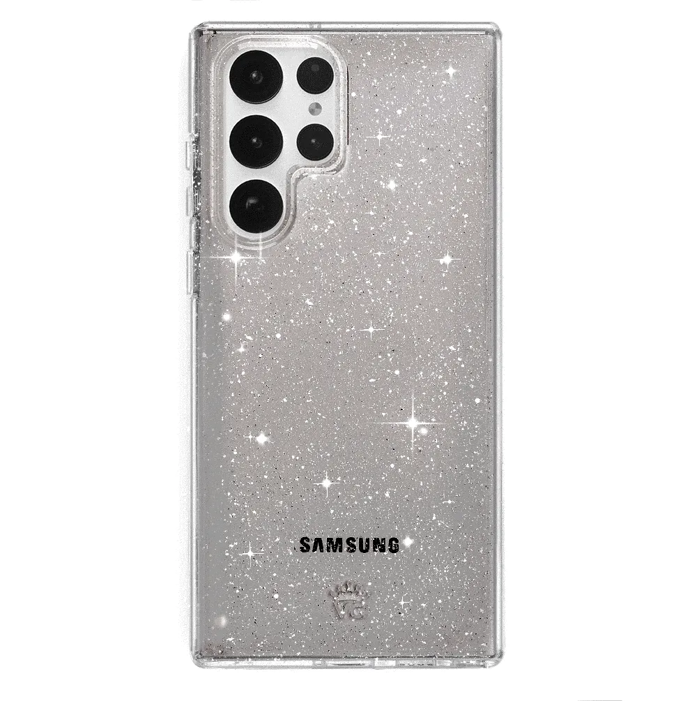 Grey Stardust Samsung Case