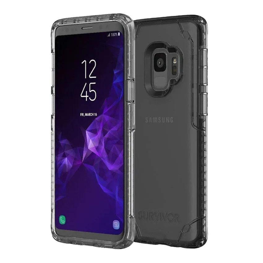 Griffin Survivor Samsung S9 Case Black/Clear TA44236