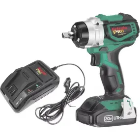 Grizzly PRO T30292X1 - 20V Impact Wrench Kit with Li-Ion Battery & Charger