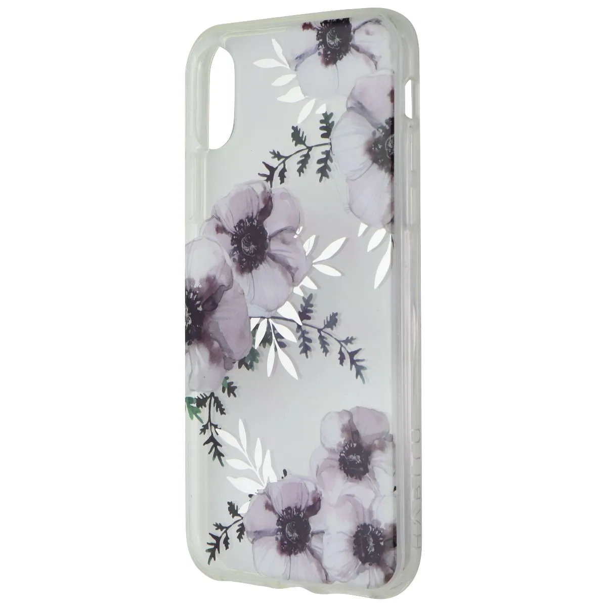 Habitu Floral Series Case for Apple iPhone X - Floral Design/Clear (HHWIX)