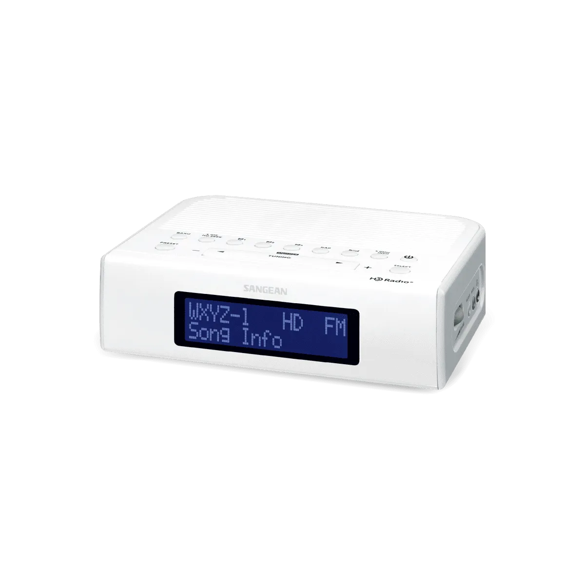 HD AM / FM-RBDS Digital Tuning Clock Radio  With USB Phone Charging