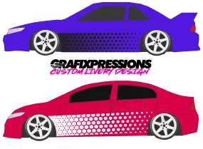 Hex Fade - Custom Vehicle Livery Graphics