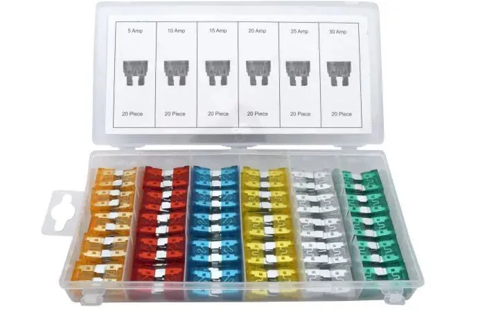 Hilka 120-Piece Car Fuse Set