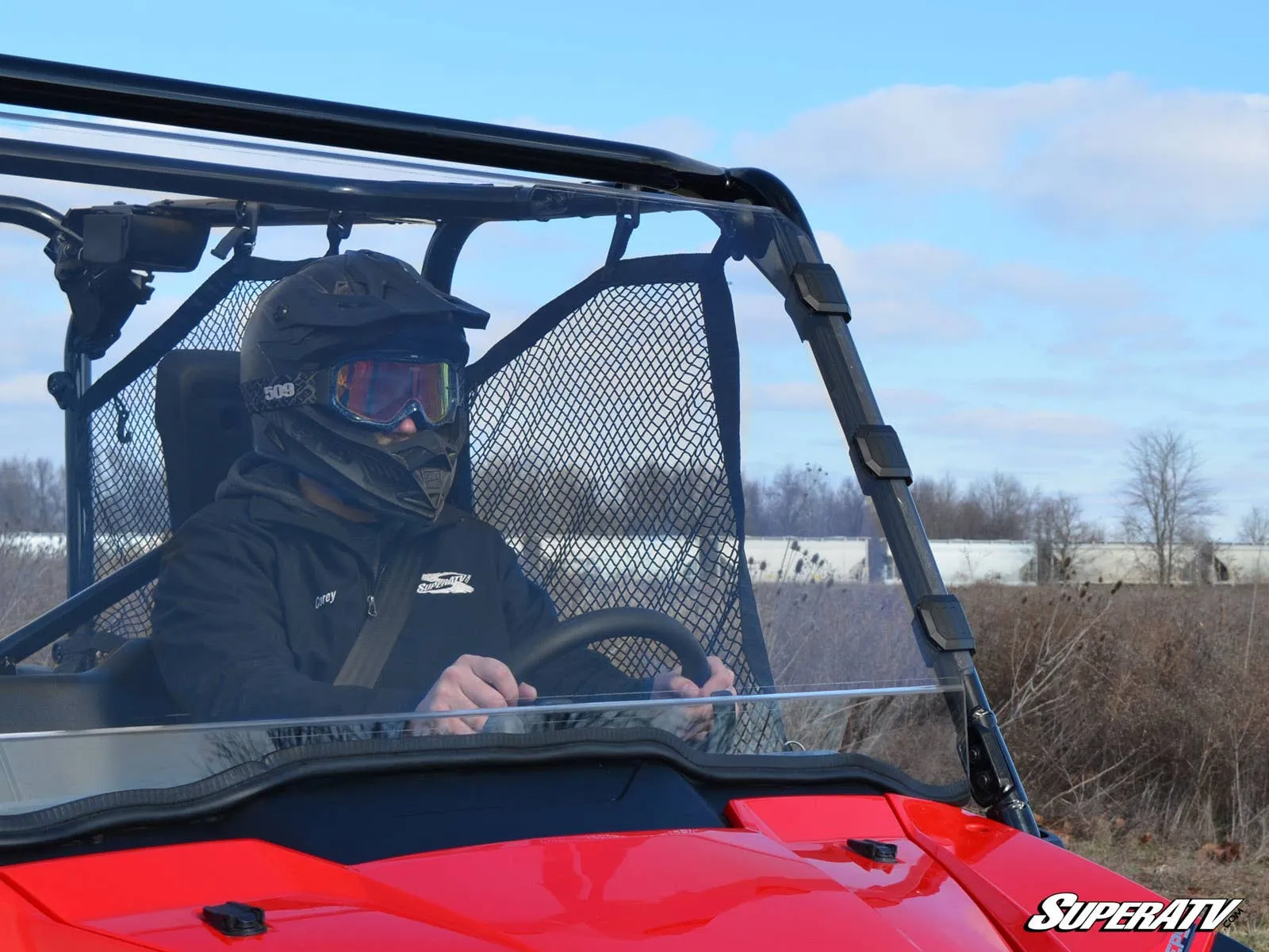 HONDA PIONEER 1000 FULL WINDSHIELD