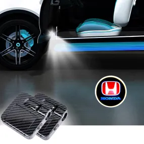 Honda Wireless Ghost Shadow Welcome Logo LED Light Door Projectors 2 Pcs - Powered by AA Batteries ( Not included)