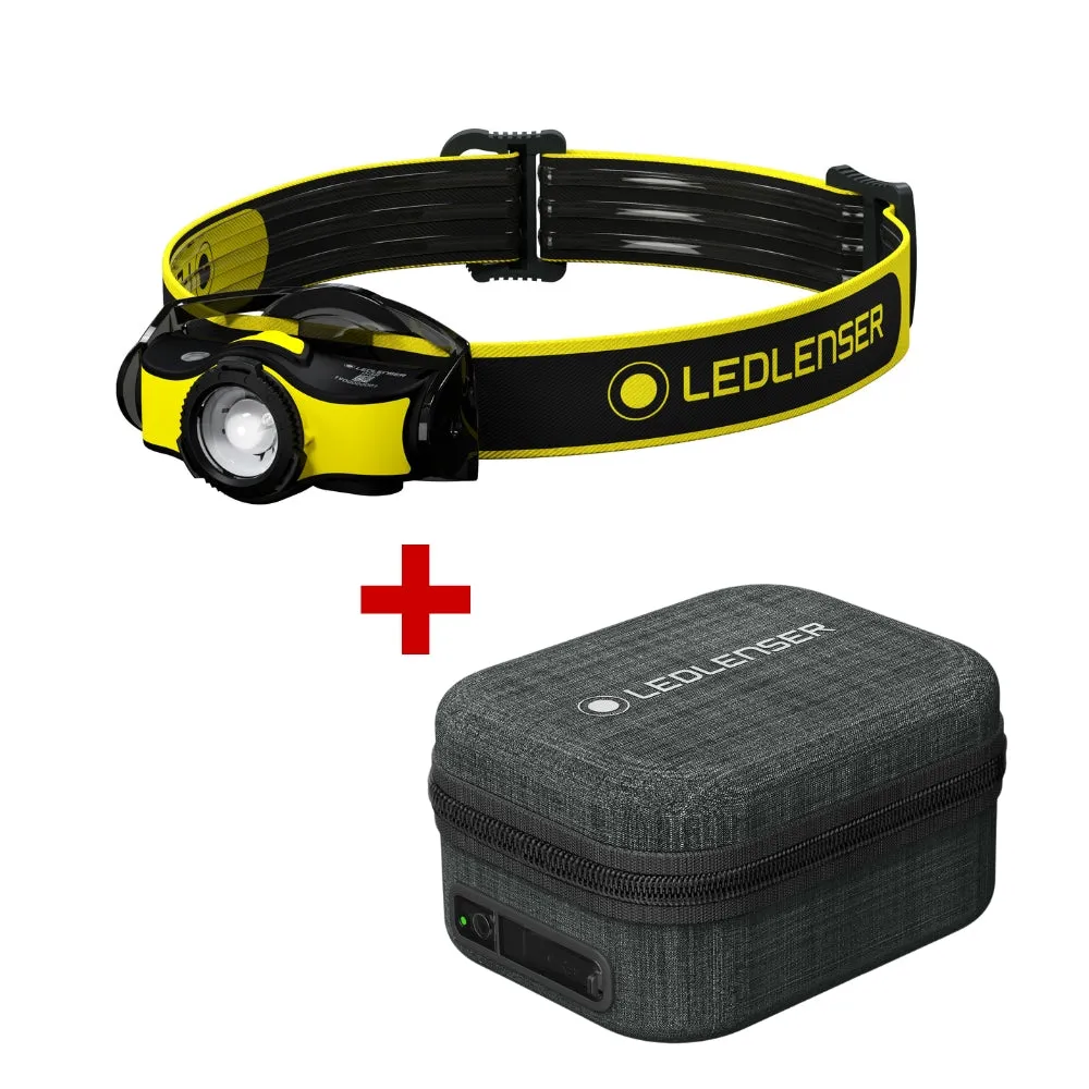 iH5R Rechargeable Head Torch and Powercase Bundle