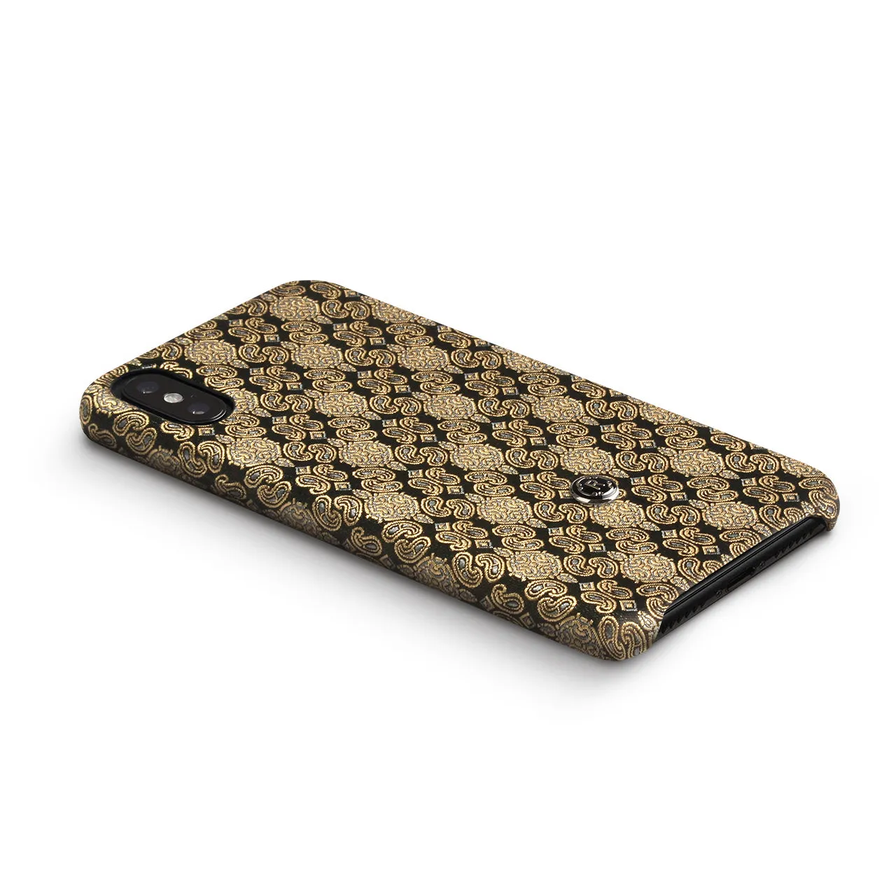 iPhone Xs Max Case - Venetian Gold Silk