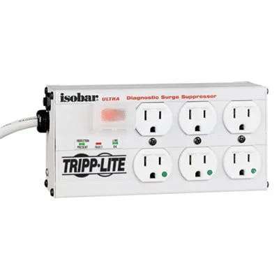 ISOBAR 6 Outlet Surge Suppressor Power Bar, Hospital Grade (ISOBAR6ULTRAHG)