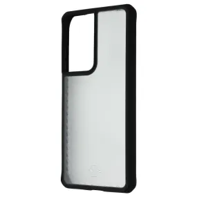 ITSKINS Hybrid Tek Case for Samsung Galaxy S21 Ultra / S21 Ultra 5G - Clear/Blk