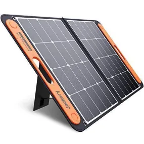 Jackery SolarSaga 60W Solar Panel for Explorer 160/240/500 as Portable Solar Generator, Portable Foldable Solar Charger for Summer Camping Van RV(Can't Charge Explorer 440/ PowerPro)