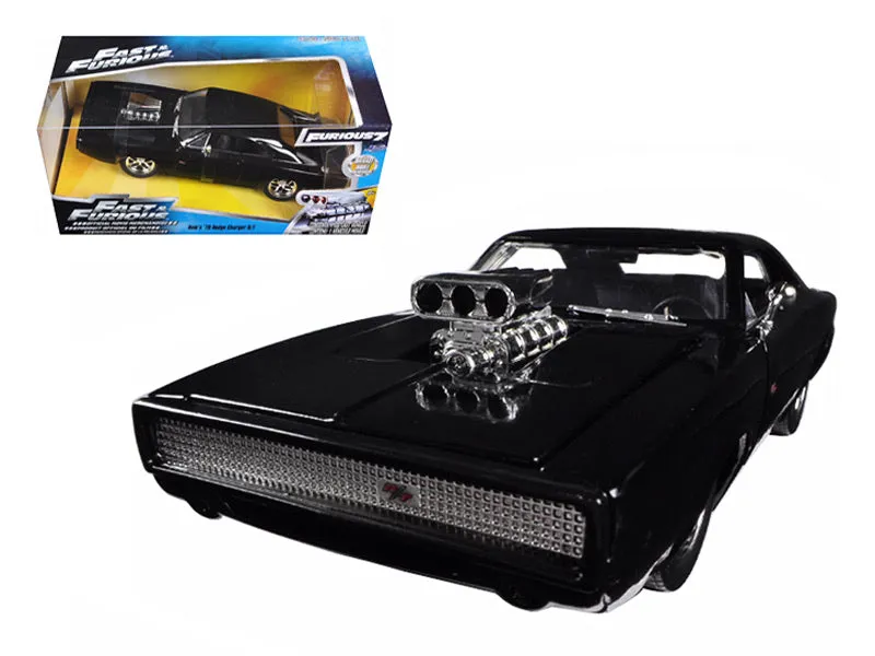 Jada Metals Die Cast Fast & Furious Dom’s Dodge Charger R/T 1:24