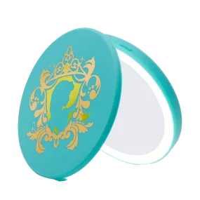 Jasmine Compact Mirror with Wireless Power Bank Charging Base