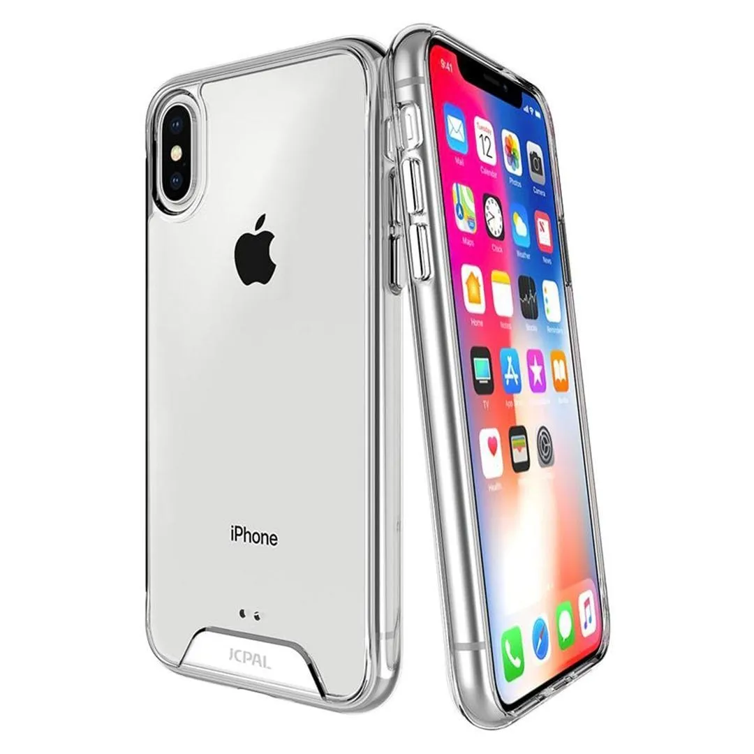 JCPAL Casense DualPro Clear Case for iPhone XR, XS & XS Max