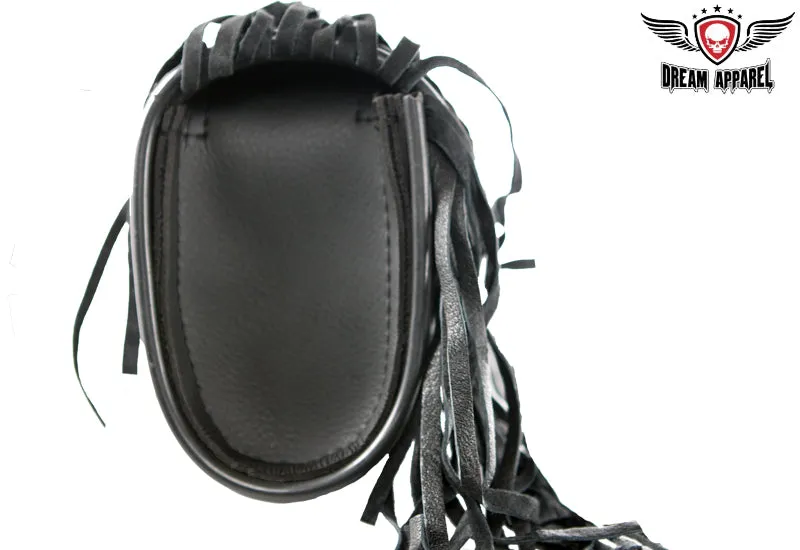 Leather Motorcycle Windshield Bag