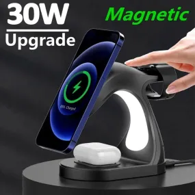 LovelyRLovely Fast Four In One Magnetic Wireless Fast Charger