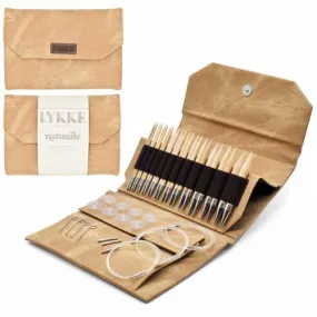 Lykke Naturale 5" Interchangeable Circular Needle Set | With Carrying Case