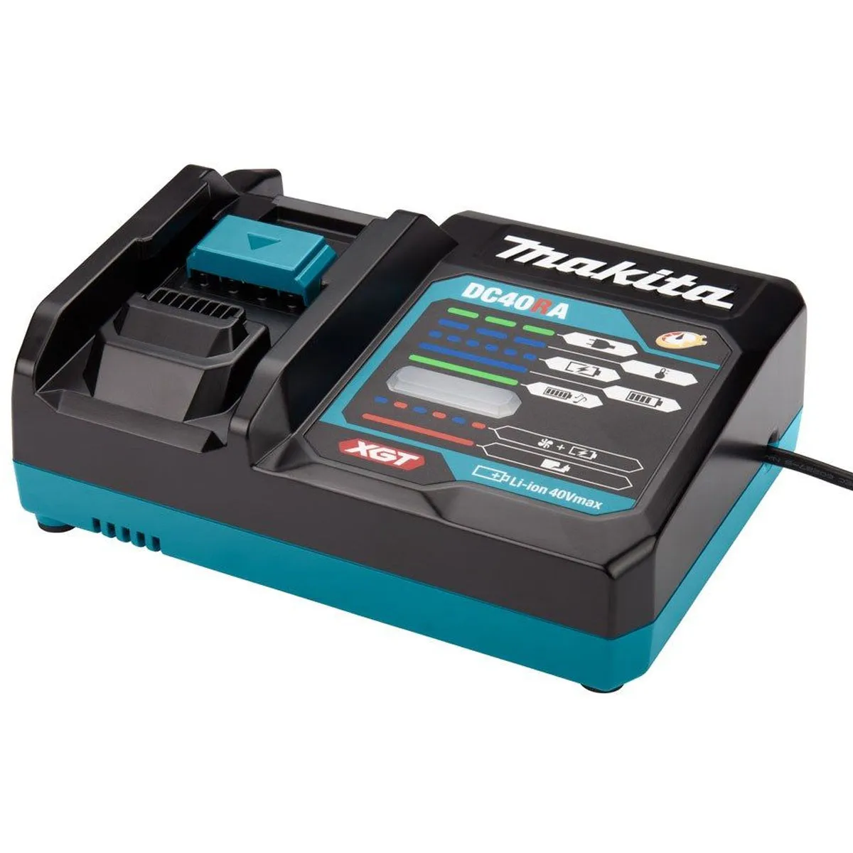 Makita BL4025 40V Li-ion 2.5Ah XGT Battery with Fast Charger & Adaptor