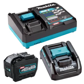 Makita BL4080F 40V Li-ion 8.0Ah XGT Battery with Fast Charger & Adaptor